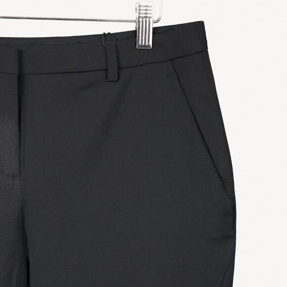 Burberry Black Stretch-Wool Straight-Leg Trousers - Picture 5 of 13